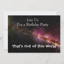 Invitación Imagen del universo