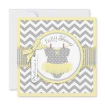 Impresión Baby Shower de Chevron del tutú de la