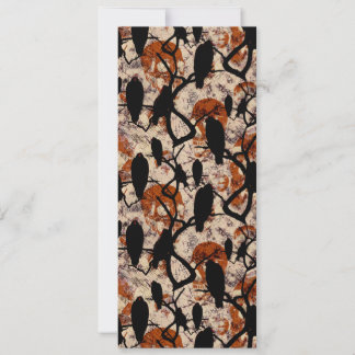 Invitación Impresión de Halloween para tripulación de cráneo 