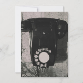 Invitación Impresión fotográfica del Viejo Rotary por Teléfon