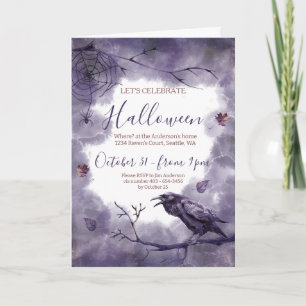 Invitación Impresionantemente bella fiesta de Halloween en Pu