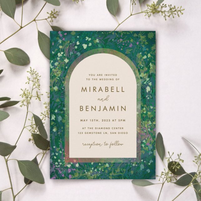 Invitación Impresionismo floral (Subido por el creador)