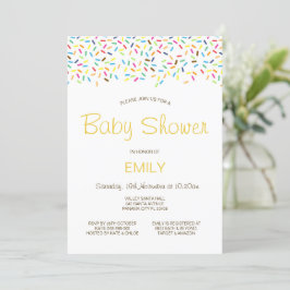 Invitación Imprimible Editable para Baby Shower co