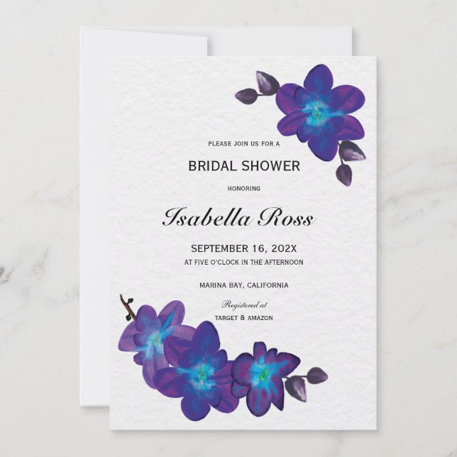 Invitación Imprimible para Despedida de Soltera co (Anverso)