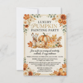 Invitación Imprimible para Fiesta de Pintura de Ca
