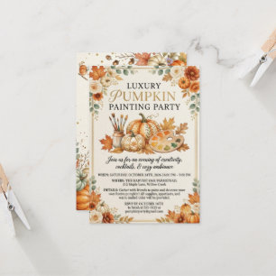 Invitación Imprimible para Fiesta de Pintura de Ca