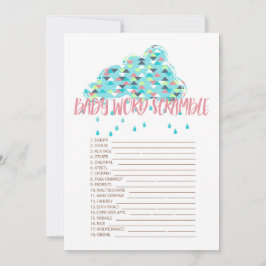 Invitación Imprimible! Sencillos juegos temáticos modernos de