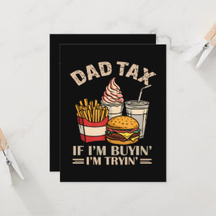 Invitación Impuesto de papá si estoy comprando estoy intentan