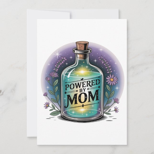 Invitación Impulsado Por Mamá (Anverso)