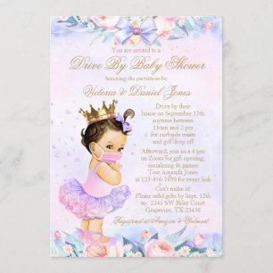 Invitación Impulso de Princess por Baby Shower