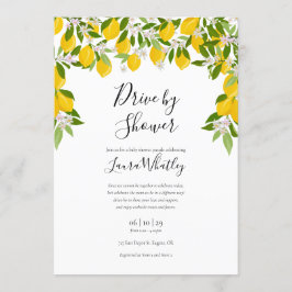Invitación Impulso por Baby Shower Lemons Blossom Greeneratio