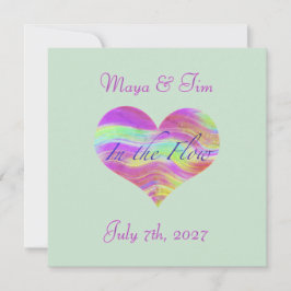 Invitación In the Flow of Love