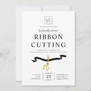 Invitación Inauguración de corte de cinta Evento de lanzamien
