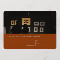 Invitación inaugural de la exposición