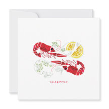 Inbjudan Kräftskiva/ Fiesta de langosta sueco