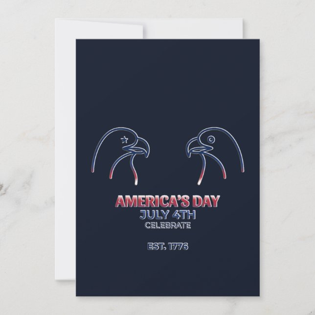 Invitación Independence Day / Día de la Independencia 2026 (Anverso)