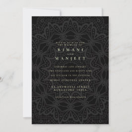Invitación India Indian Hindu Hindi Wedding