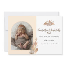 Invitación infantil hecha con miedo y maravilla