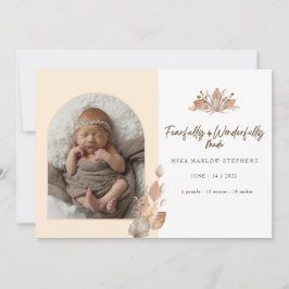 Invitación infantil hecha con miedo y maravilla