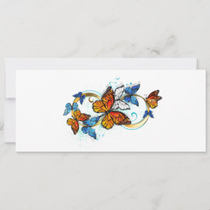 Invitación Infinidad de Mariposas Monarca