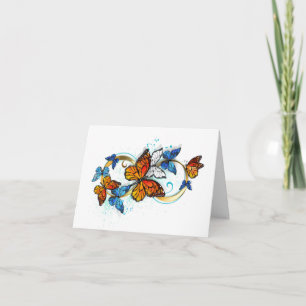 Invitación Infinidad de mariposas monarca