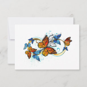 Invitación Infinidad de Mariposas Monarca