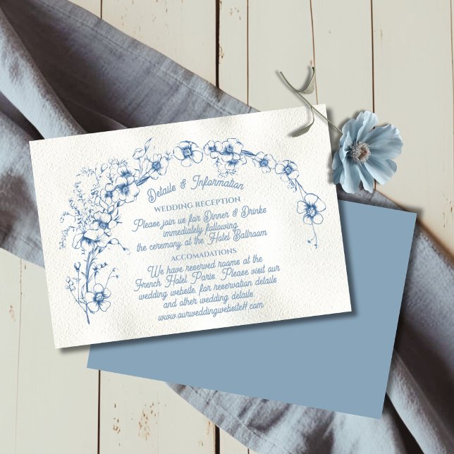 Invitación Información de detalles del Boda simple del arco f (Subido por el creador)