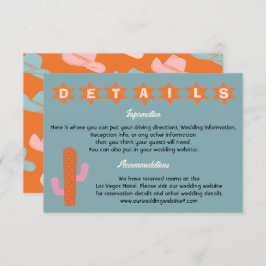 Invitación Información sobre detalles occidentales de Cowboy