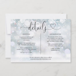 Invitación Información sobre el guión del corazón de los copo