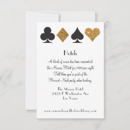 Invitación Información sobre el Purpurina de oro de destino d