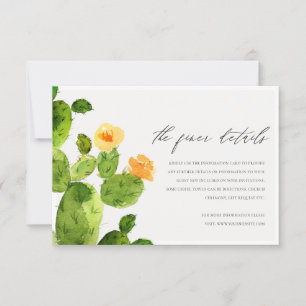 INVITACIÓN INFORMACIÓN SOBRE FLOR DE CACTUS DESÉRTICO EN ACUA