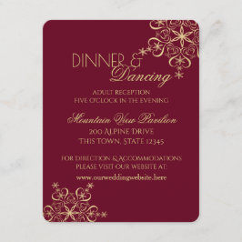 Invitación Información sobre la recepción de invierno con cop