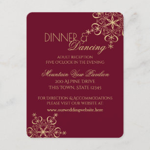 Invitación Información sobre la recepción de invierno con cop