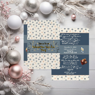 Invitación informal a la fiesta de Año Nuevo