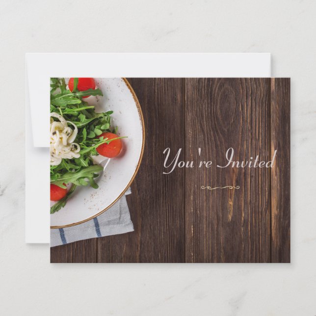 Invitación informal para todo propósito (Anverso)