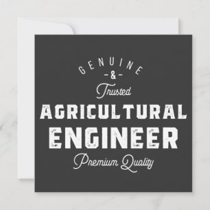 Invitación Ingeniero agrícola, genial, ingeniero, ingeniería