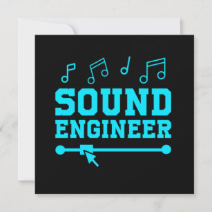 Invitación Ingeniero de sonido Ingeniero de audio Profesional