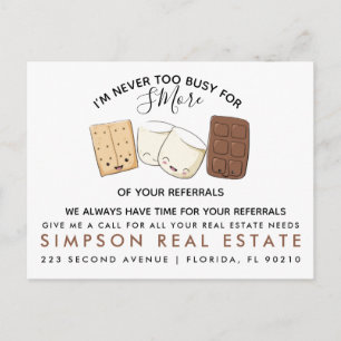 invitación inmobiliaria S'MORErereferrals