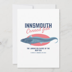 Invitación Innsmouth Fish Lovecraftian