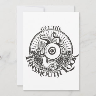 Invitación Innsmouth Look Tentacle Lovecraftian