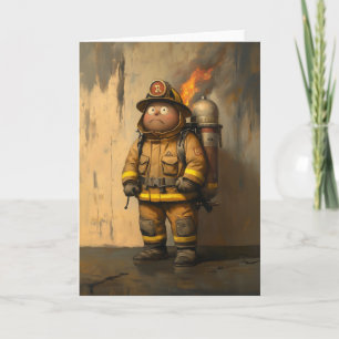 Invitación Inquietud estremecedora: El bombero abrumado