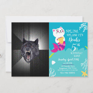 Invitación Insanity Wolf Meme