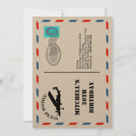 Invitación inspirada en el viaje