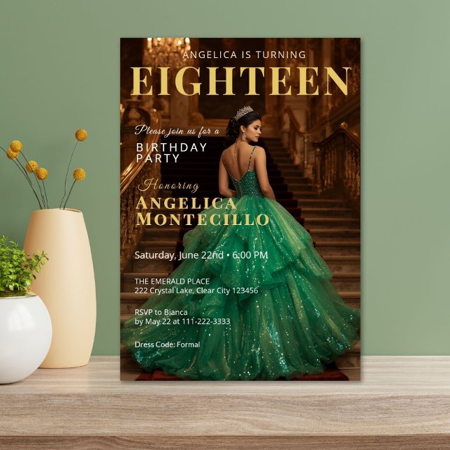 Invitación inspirada en la revista Esmeralda y Gol (Subido por el creador)