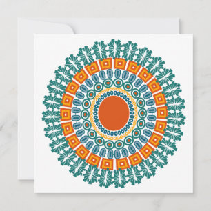 Invitación inspirada en los nativos, personalizar