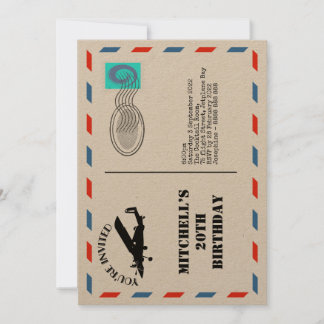 Invitación Inspirada en Viajes