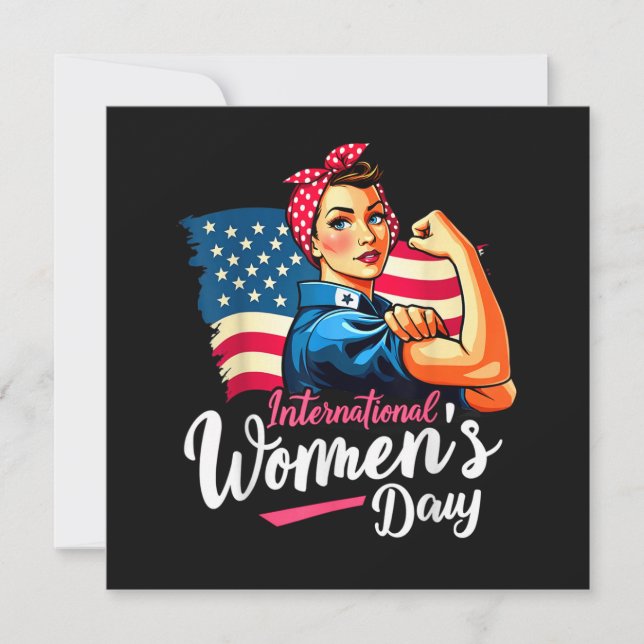 Invitación Inspire Inclusion 8 March International (Anverso)