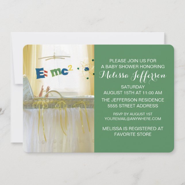 Invitación Inteligente desde el Recién nacido de inicio (Anverso)