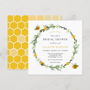 Invitación Intención de ser ducha de novias