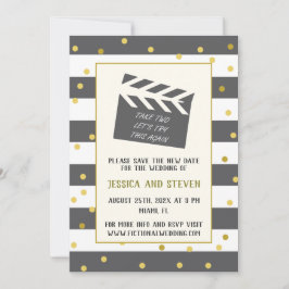 Invitación Intentemos esto de nuevo, boda gracioso